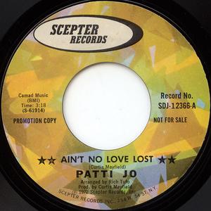 Single Cover Patti - Ain't No Love Lost Jo