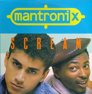 Single Cover Mantronix - Scream