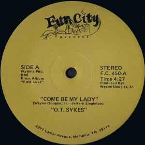Single Cover O.t. Sykes - Come Be My Lady