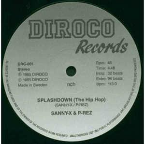 Single Cover Sanny-x And P-rez - Splashdown (the Hip Hop)