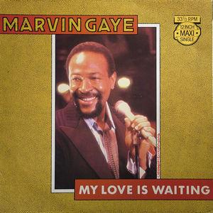 Single Cover Marvin - My Love Is Waiting Gaye