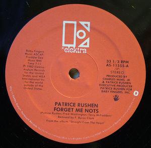 Single Cover Patrice - Forget Me Nots Rushen