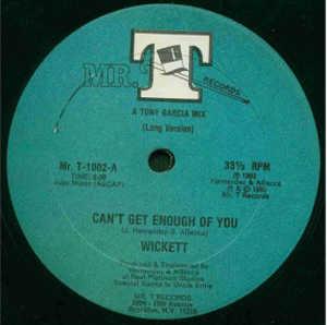 Single Cover Wickett - Can't Get Enough Of You