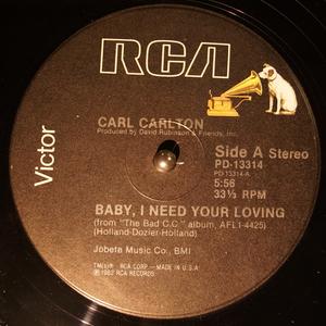 Single Cover Carl - Baby Carlton