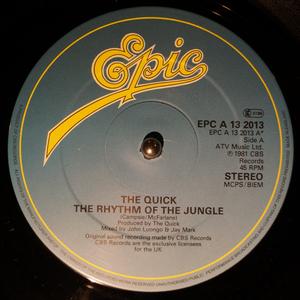 Single Cover Quick - The Rhythm Of The Jungle