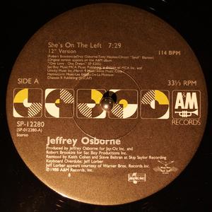 Single Cover Jeffrey - She's On The Left Osborne