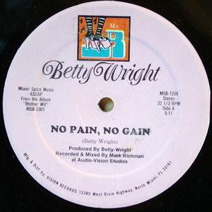 Single Cover Betty - No Pain Wright