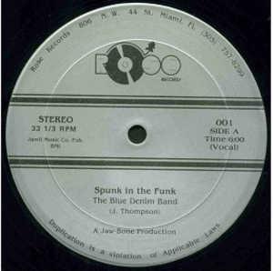 Single Cover The - Spunk In The Funk Blue Denim Band