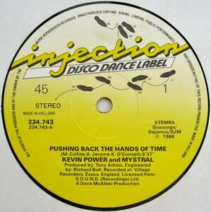 Single Cover Kevin - Pushing Back The Hands Of Time Power