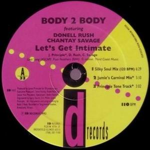 Single Cover Donell - Let's Get Intimate Rush