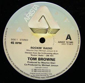 Single Cover Tom - Rockin' Radio Browne