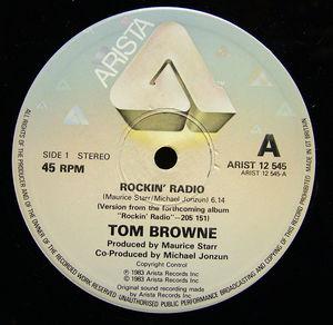 Single Cover Tom - Rockin' Radio Browne