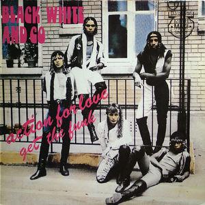 Single Cover Black White And Co - Action For Love