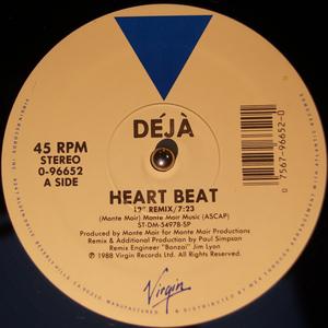 Single Cover Déjà - Heartbeat