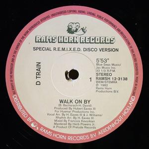 Single Cover D-train - Walk On By (special Remixed Disco Version)