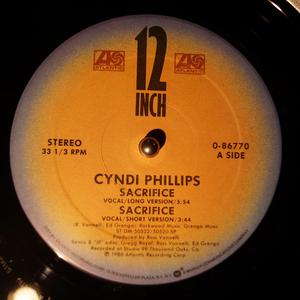 Single Cover Cyndi - Sacrifice Phillips