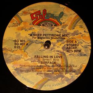 Single Cover Surface - Falling In Love