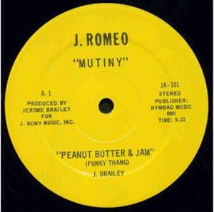 Single Cover Mutiny - Peanut Butter & Jam (funky Thang)