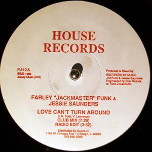 Single Cover Farley Jackmaster Funk - Love Can't Turn Around