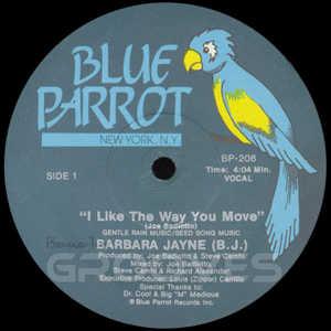 Single Cover Barbara - I Like The Way You Move Jayne