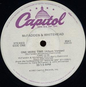 Single Cover Mcfadden And Whitehead - One More Time