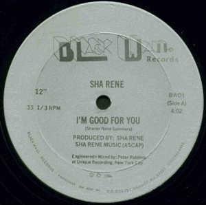 Single Cover Sha - I'm Good For You Rene