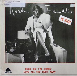 Single Cover Aretha - Hold On I'm Coming Franklin