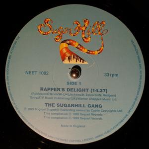 Single Cover Sugarhill Gang - Rapper's Delight