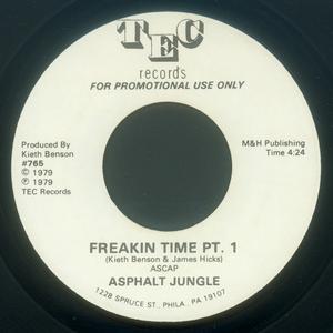Single Cover Asphalt Jungle - Freakin' Time