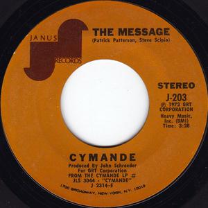 Single Cover Cymande - The Message