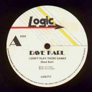 Single Cover Dave - I Don't Play Those Games Karl