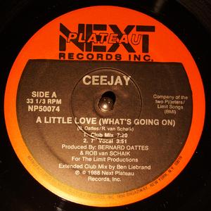 Single Cover Ceejay - A Little Love