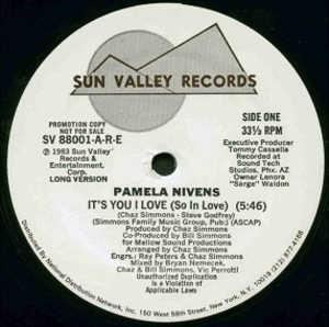 Single Cover Pamela - It's You I Love (so In Love) Nivens