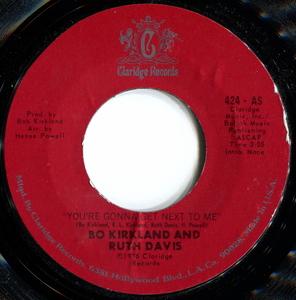 Single Cover Bo Kirkland - You're Gonna Get Next To Me