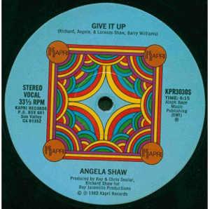 Single Cover Angela - Give It Up Shaw