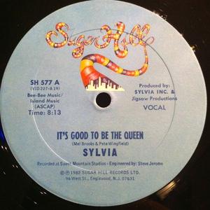 Single Cover Sylvia - It's Good To Be The Queen