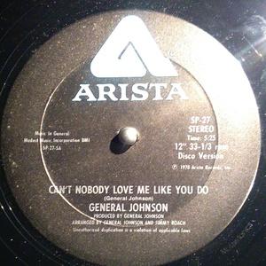 Single Cover General - Can't Nobody Love Me Like You Do Johnson