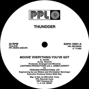 Thundder - Moove Everything You've Got