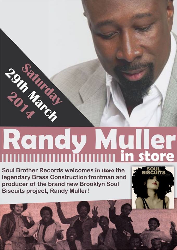 Randy Muller In Store Soul Brother Records