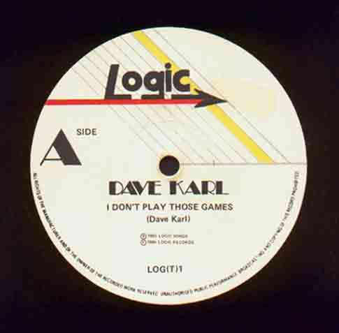 Dave Karl - I Don't Play those Games
