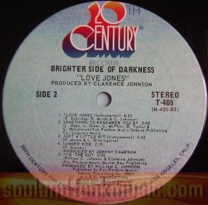 Brighter Side Of Darkness - Love Jones