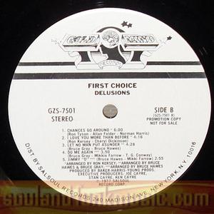 First Choice - Delusions