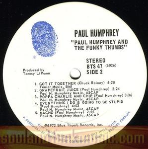 Paul Humphrey - Supermellow