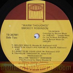 Smokey Robinson - Warm Thoughts