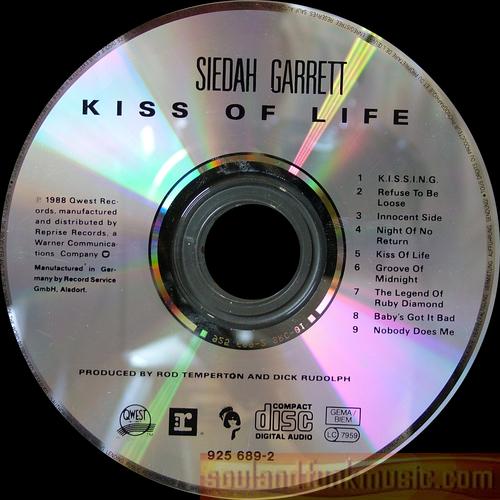 Siedah Garrett - Kiss Of Life