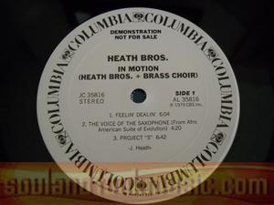 The Heath Brothers - In Motion