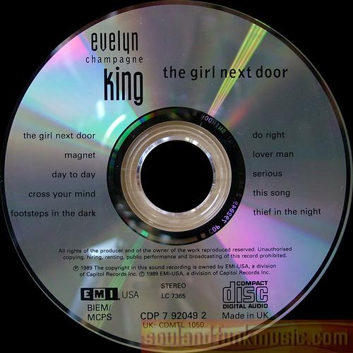 Evelyn 'champagne' King - The Girl Next Door