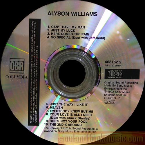 Alyson Williams - Alyson Williams