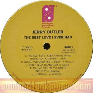 Jerry Butler - The Best Love I Ever Had