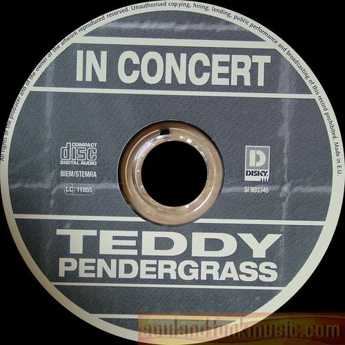 Teddy Pendergrass - In Concert